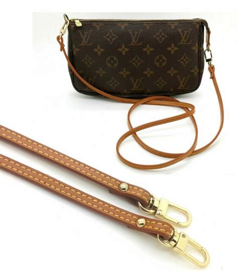 louis vuitton mini pochette crossbody strap|authentic Louis Vuitton strap.